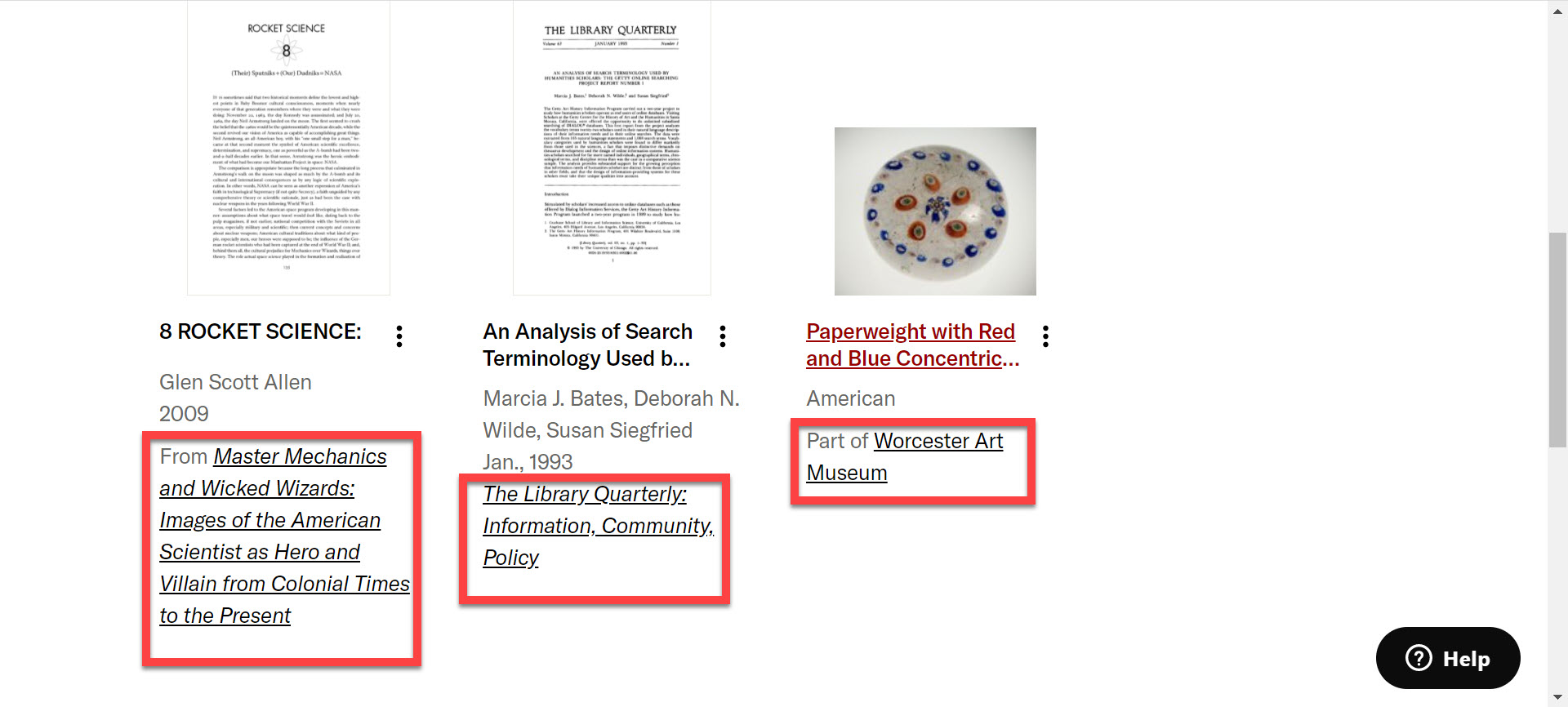 Part of metadata on several items within a workspace