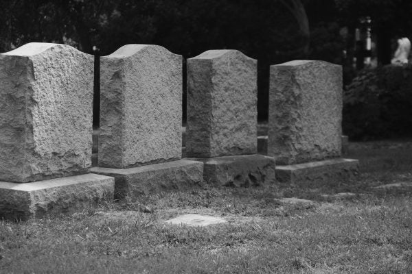 Empty Headstones