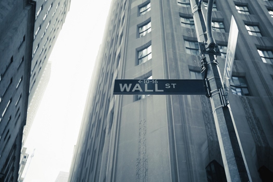 Wall St. street sign