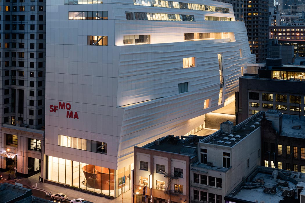 Snøhetta expansion of the new SFMOMA, 2016; photo © Henrik Kam, courtesy SFMOMA