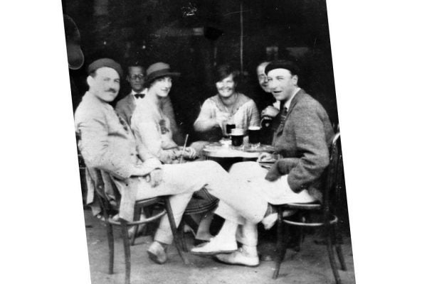 Hemingway and friends