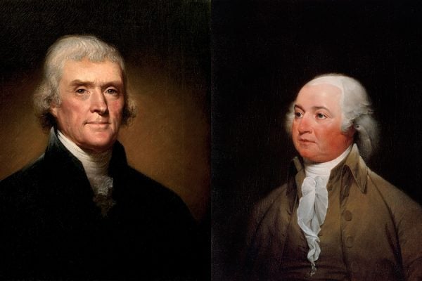 Jefferson and Adams