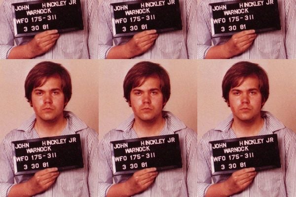 John Hinckley Jr mugshot