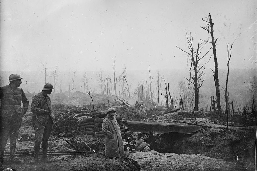 French trench in WWI