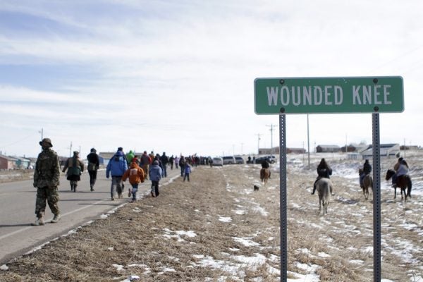 Wounded Knee march