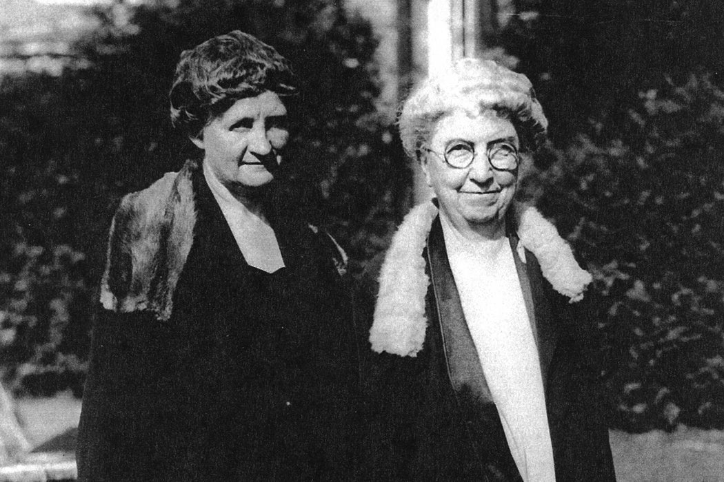 Martha Van Rensselaer and Flora Rose