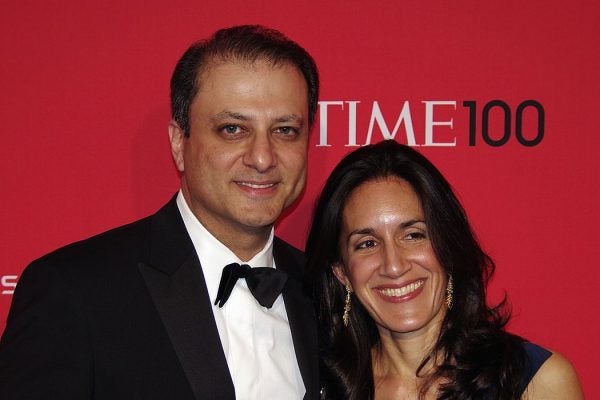 Preet and Dalya Bharara