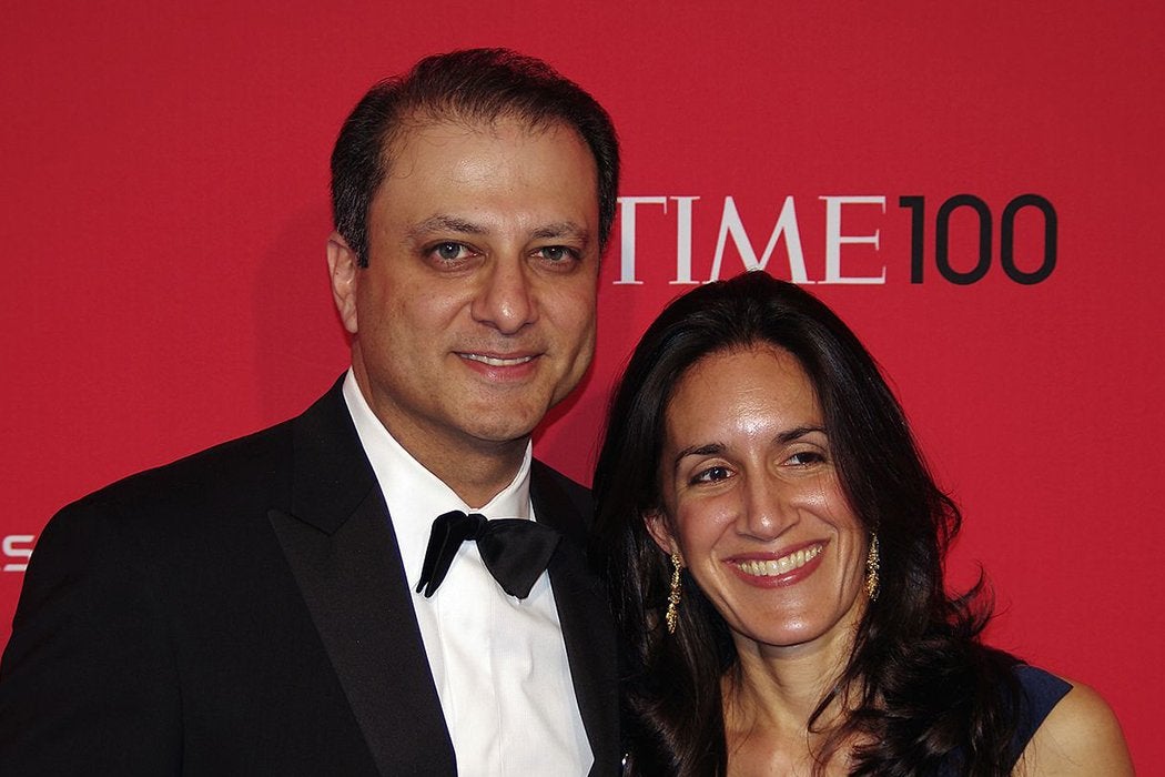 Preet and Dalya Bharara