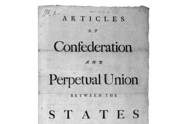 Articles of Confederation