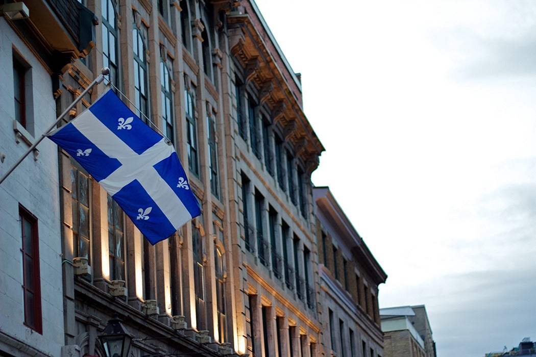 Quebecois flag