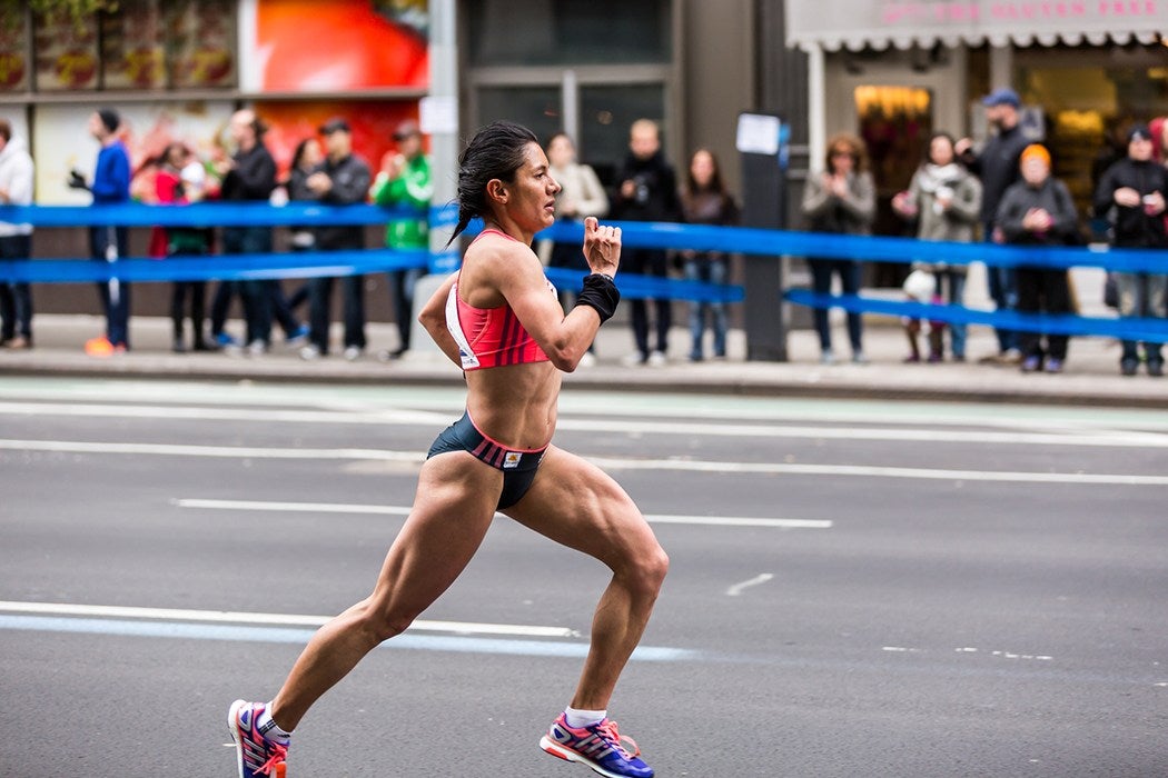 NYC Marathon runner