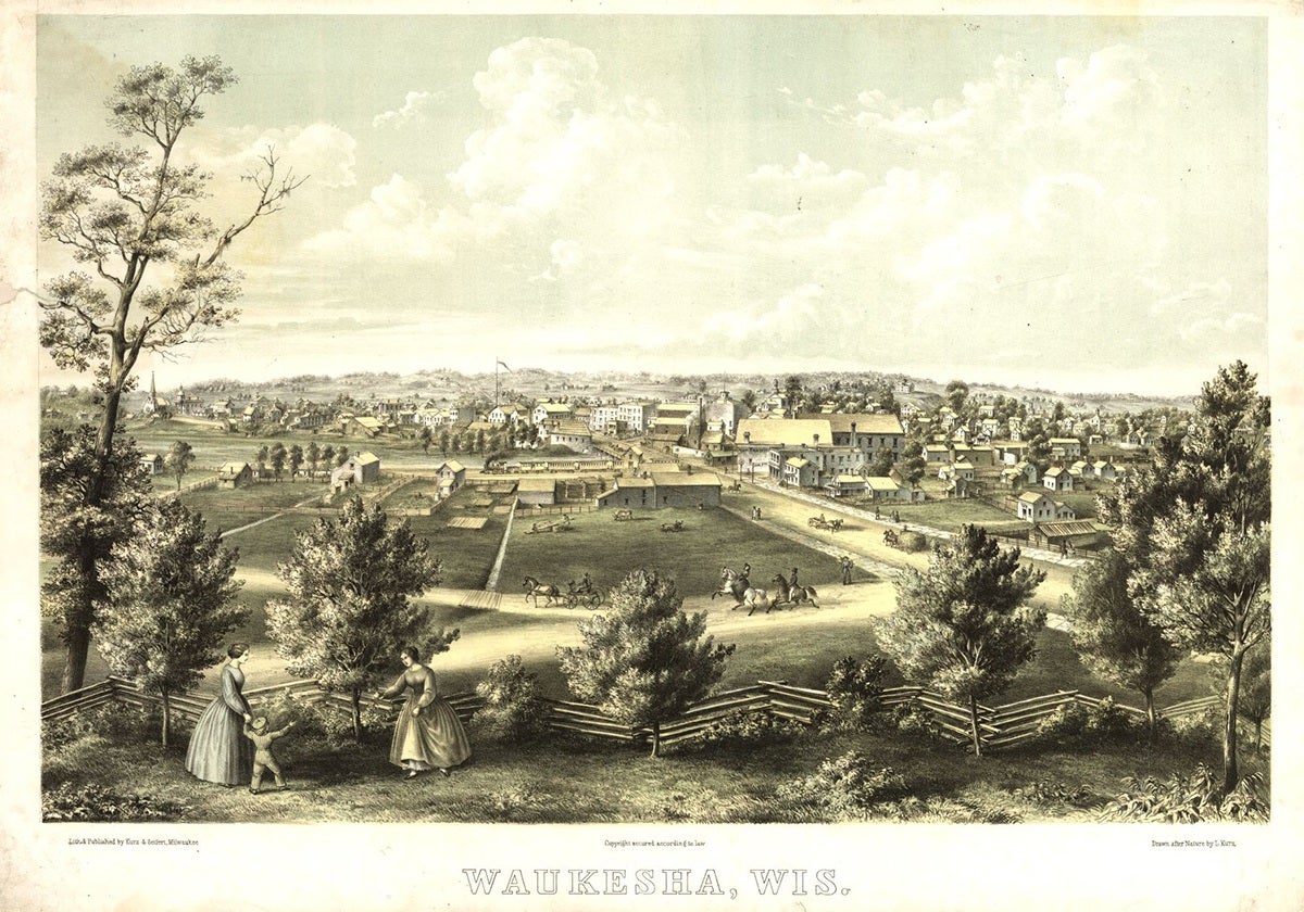 Waukesha engraving