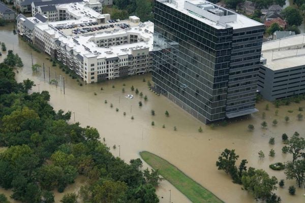 flooded houston hurricane harvey impact