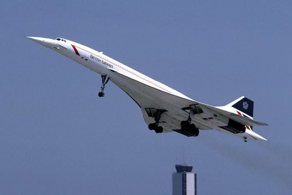 Concorde jet