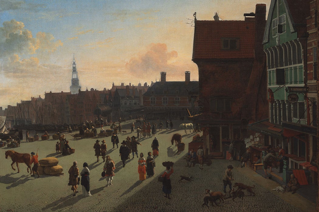 Jan van Der Heyden painting