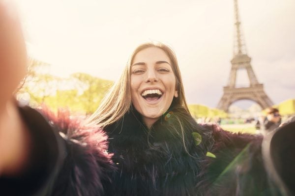 Selfie in Paris