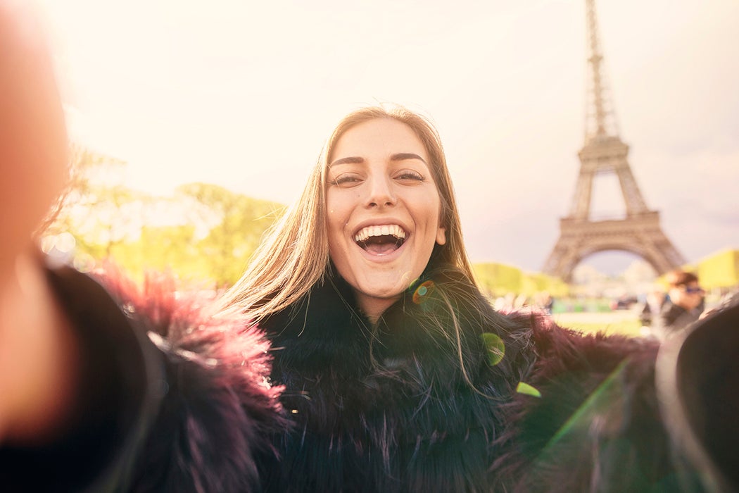 Selfie in Paris