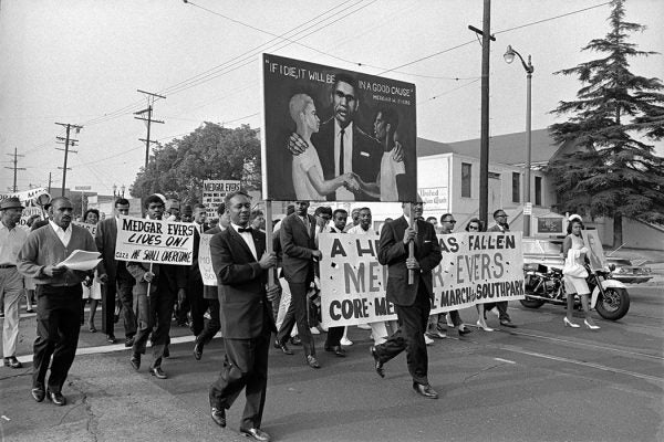 Megar Evers memorial march