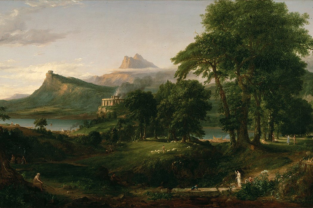 Thomas Cole Arcadia painting