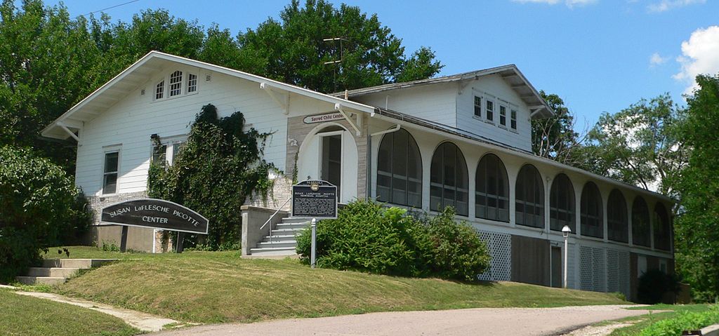 Dr. Susan LaFlesche Picotte Memorial Hospital in Walthill, Nebraska