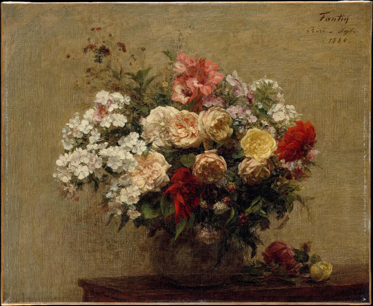 Summer Flowers Henri Fantin-Latour