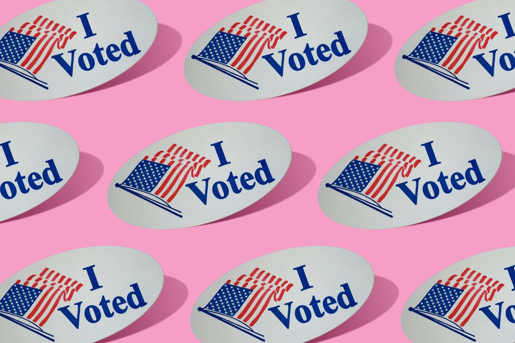 "I Voted" stickers