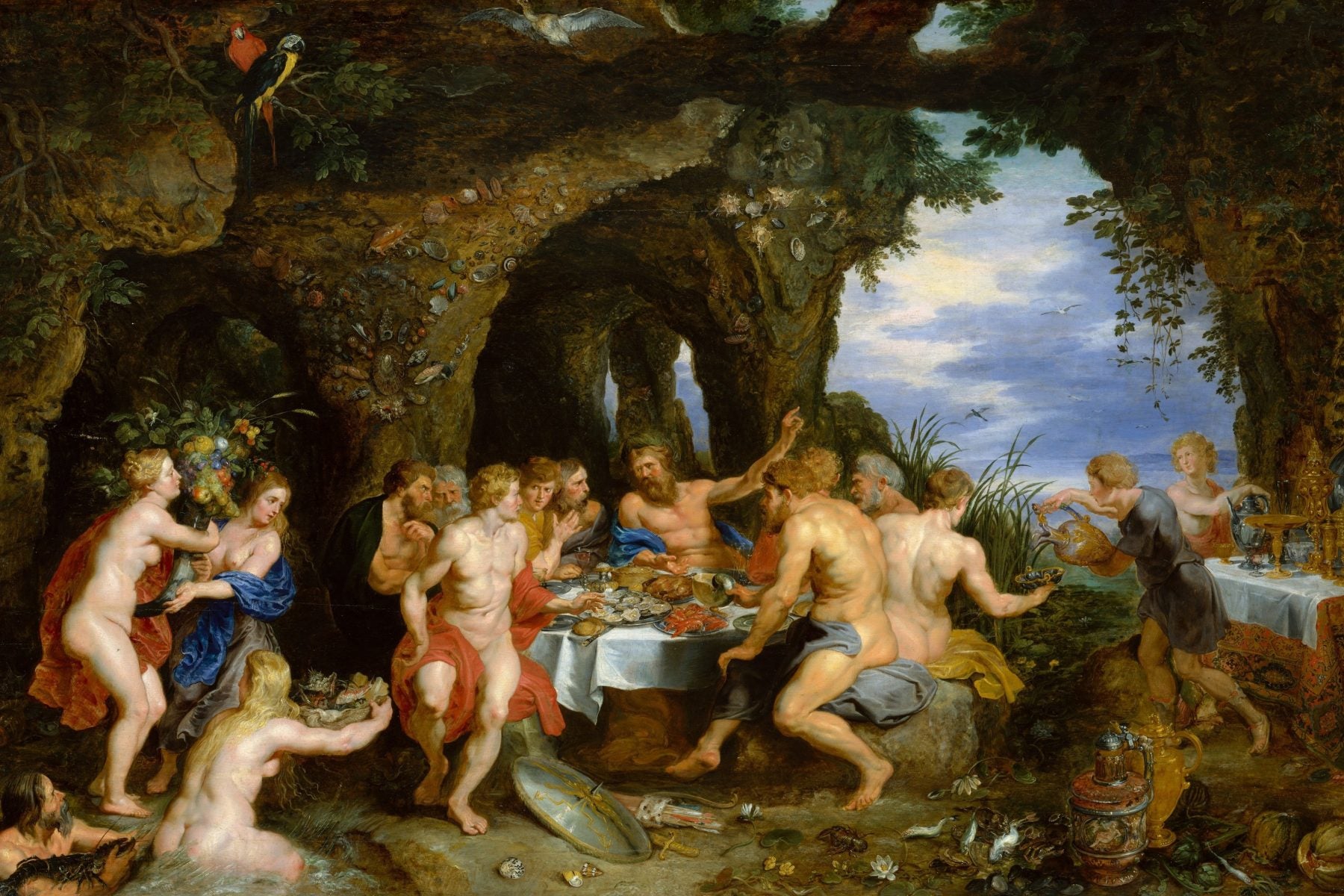 The Feast of Achelous by Peter Paul Rubens, circa 1615