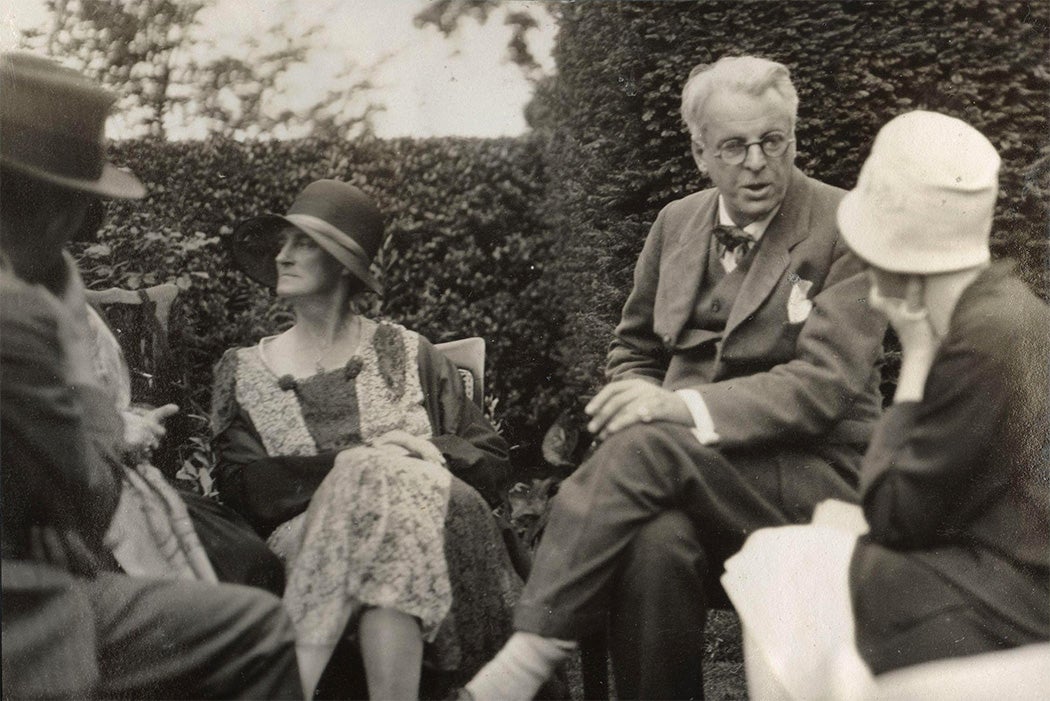 Georgie Hyde-Lees and W.B. Yeats