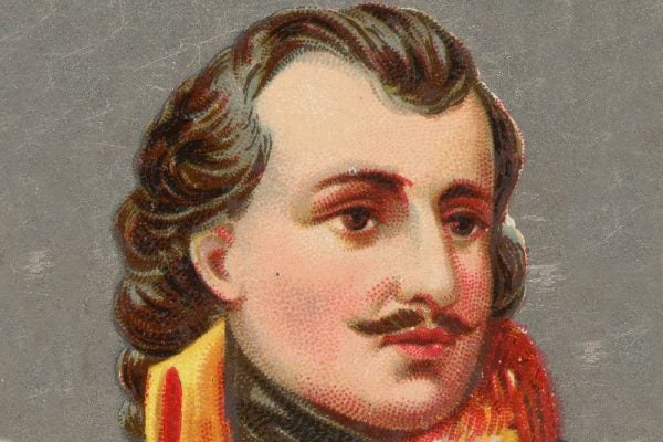 An illustration of Casimir Pulaski