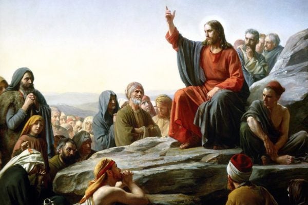 Sermon on the Mount by Carl Bloch, 1877