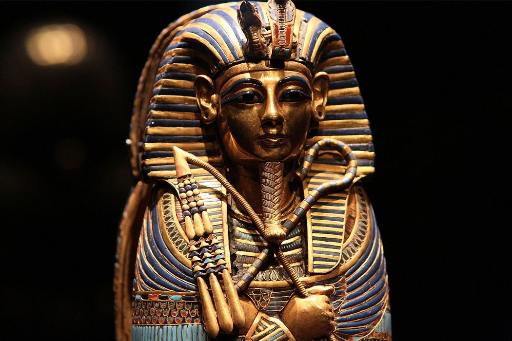 A coffinette for the viscera of Tutankhamun