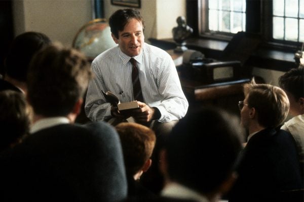 Robin Williams In 'Dead Poets Society'