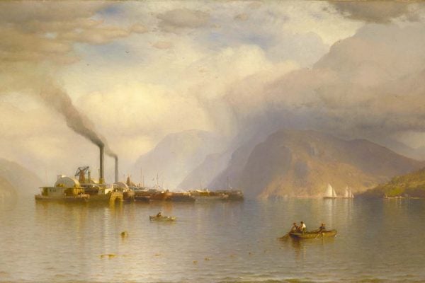 Storm King on the Hudson by Samuel Colman, 1866