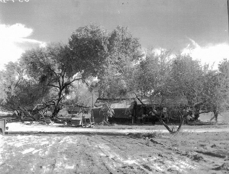 The Orozco homestead, which spanned the U.S.-Mexico border in what became Organ Pipe National Monument, was demolished by the National Park Service in the late 1950s