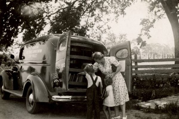 WPA bookmobile