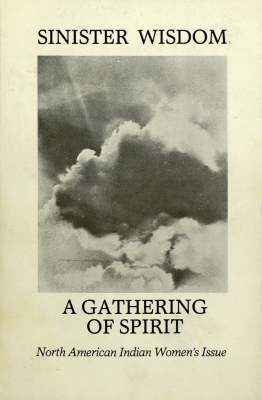 Sinister Wisdom Number 22/23 Gathering of Spirit, North American Indian Women's Issue