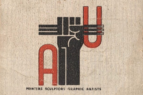 Harry Gottlieb's Artists' Union membership card, 1935