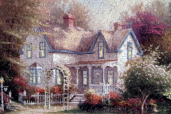 A Thomas Kinkade puzzle