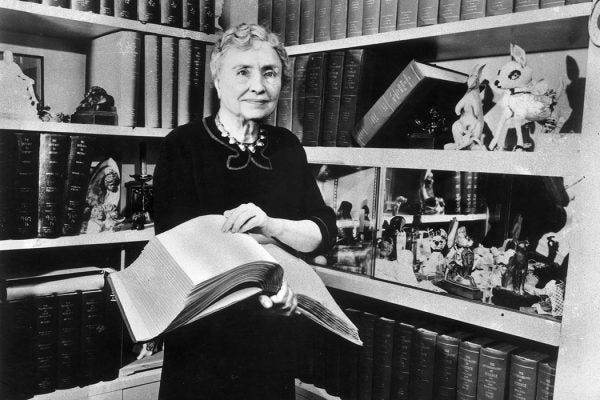Helen Keller, 1956