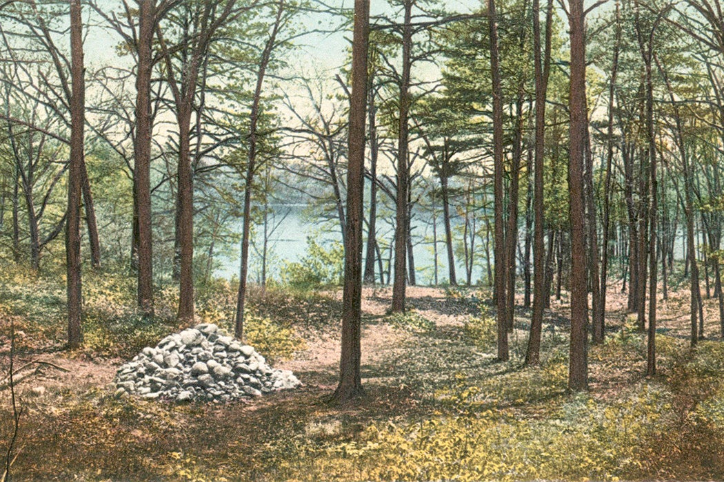 Site of Thoreau's Hut, Concord, Mass