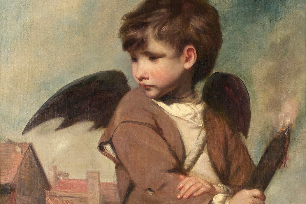 Cupid as Link Boy by Joshua Reynolds