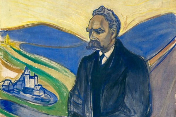 Friedrich Nietzsche by Edvard Munch