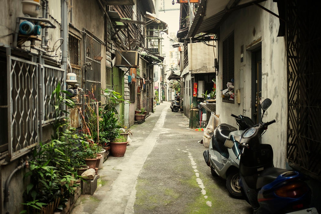 Hutong in Beijing, China