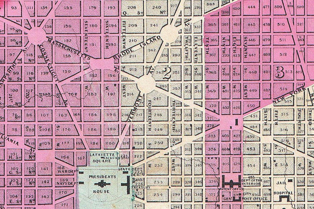 Johnson's Georgetown and the City of Washington the Capital of the United States of America, 1862