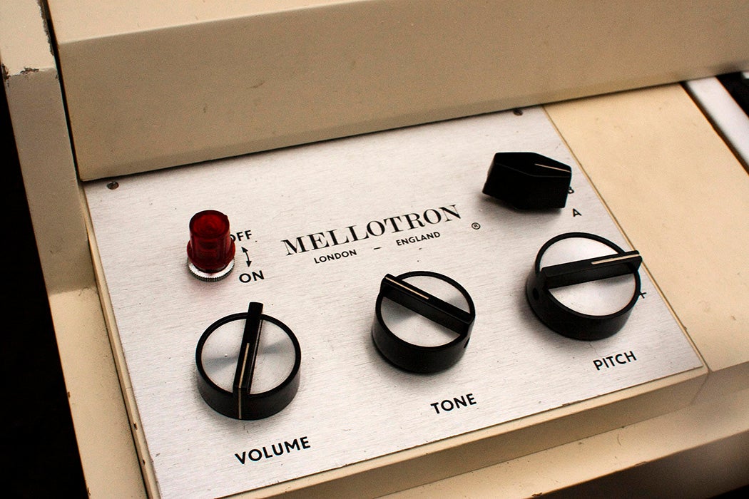 Mellotron panel