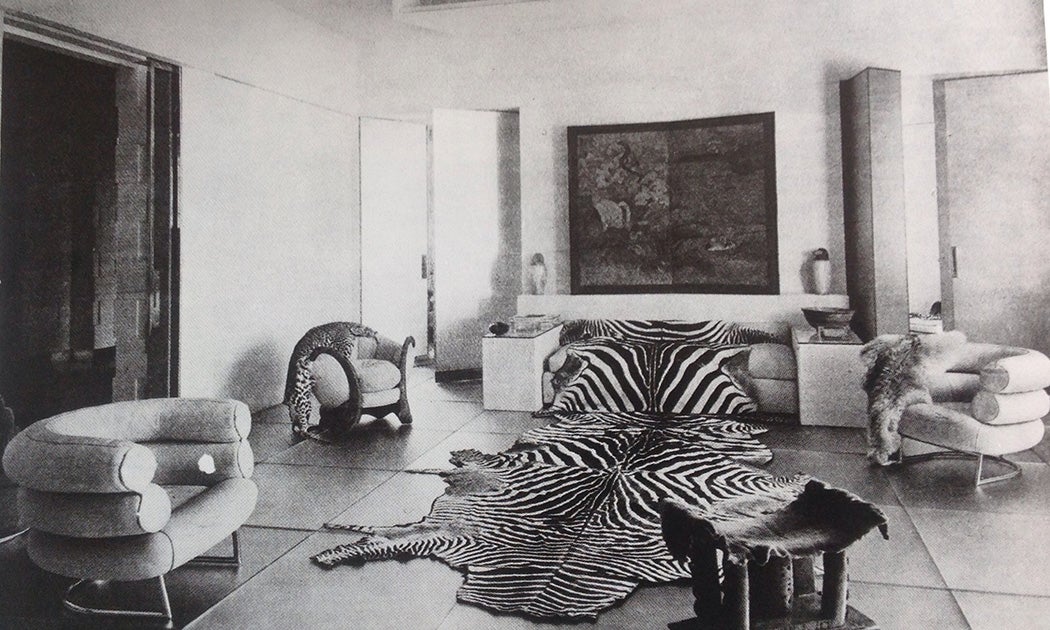 Glass Salon by Paul Ruaud and Eileen Gray