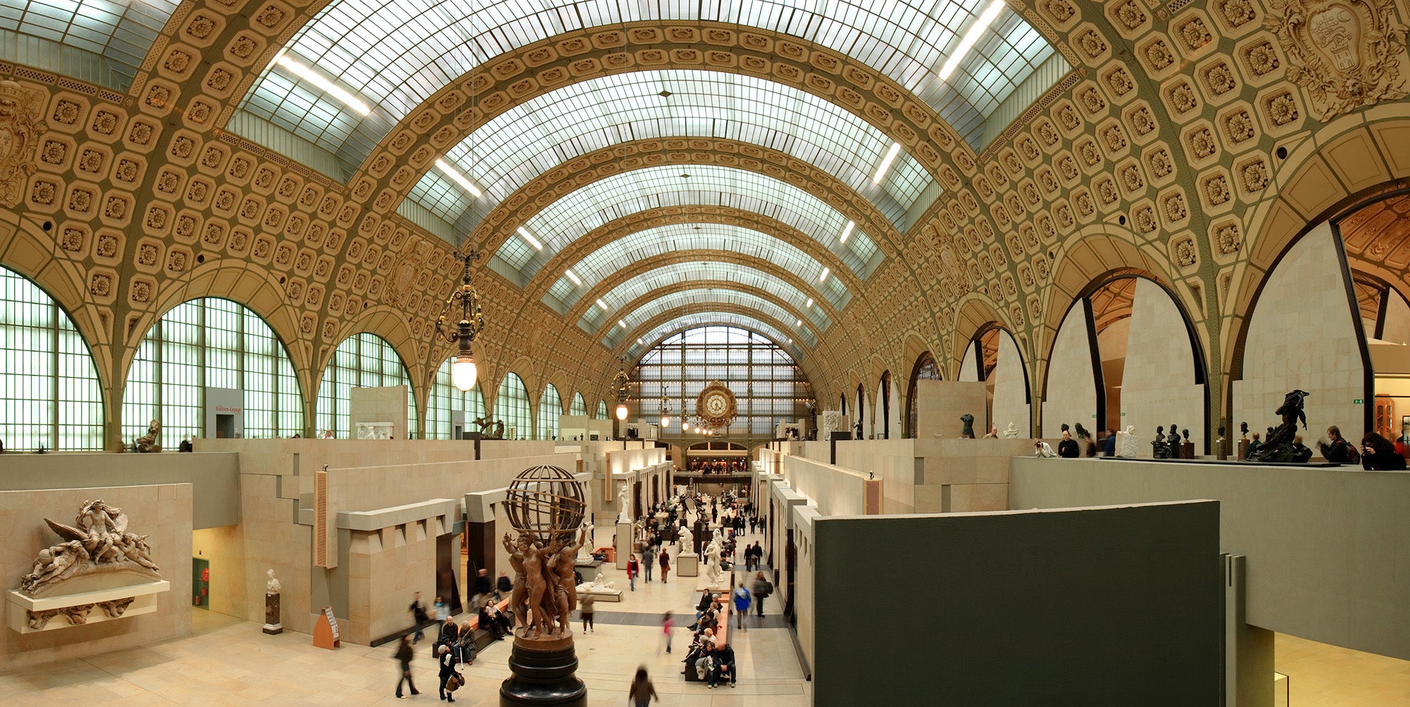 Interior of the Musée d'Orsay, Paris