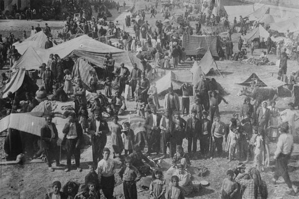 Armenian refugees, 1920