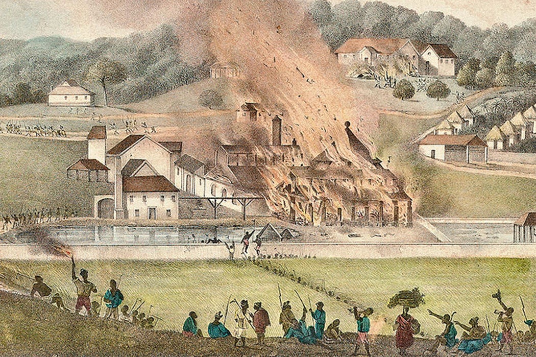 Destruction of the Roehampton Estate, January 1832