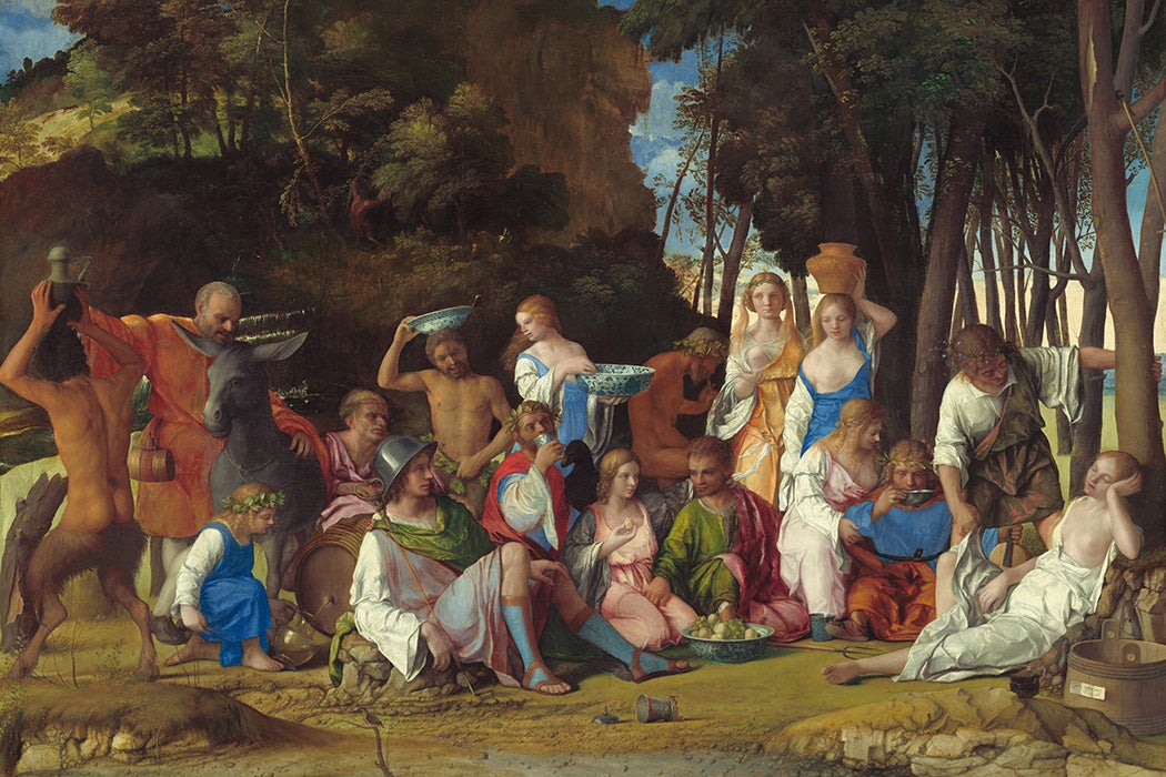 The Feast of the Gods, 1514/1529 by Giovanni Bellini